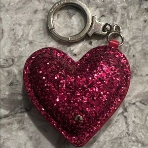 Kate Spade Key chain ♥️🩷 1/2 red 1/2 pink ~ so cute❣️